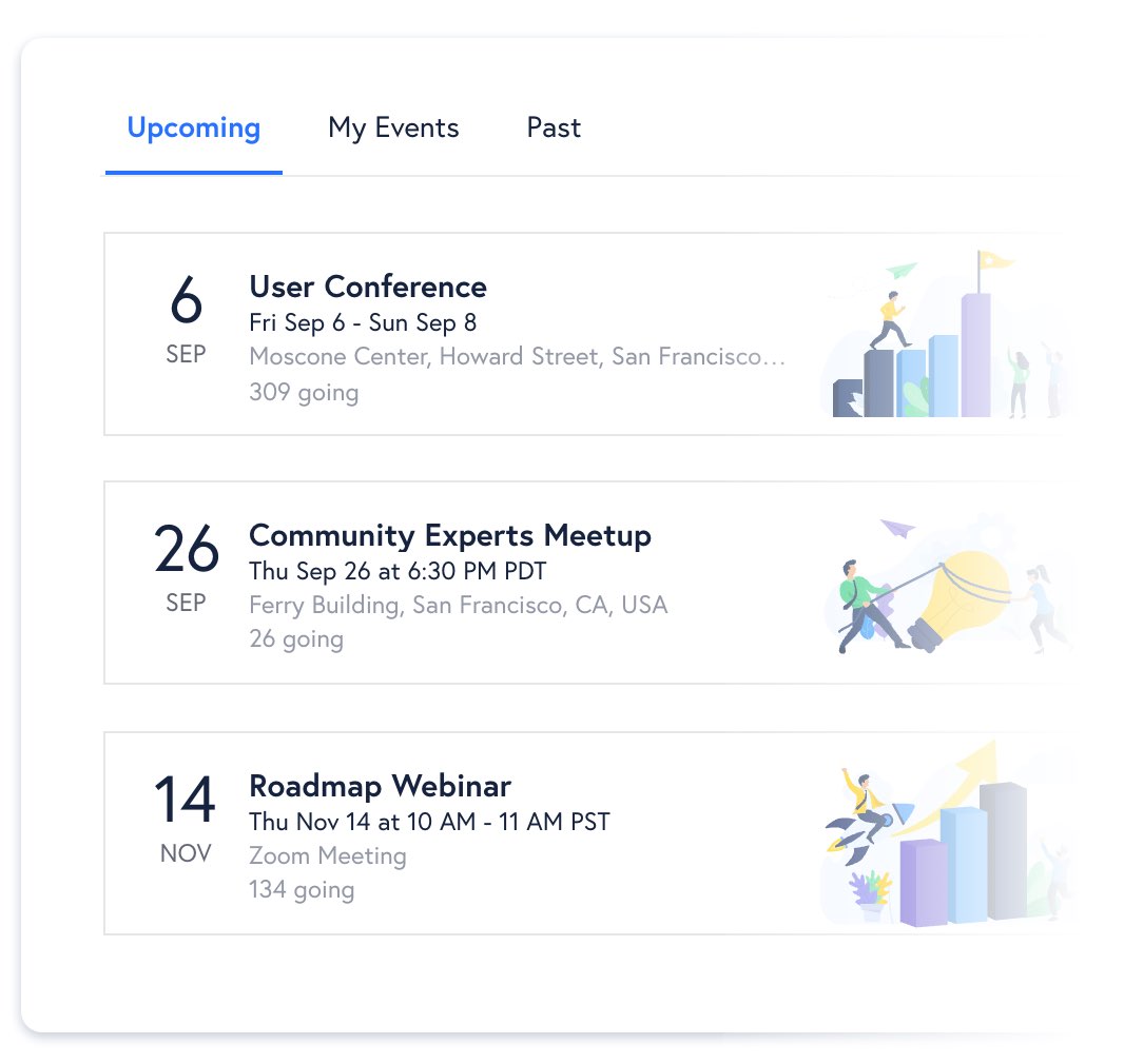 Events calendar